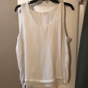 White Violet and Claire top